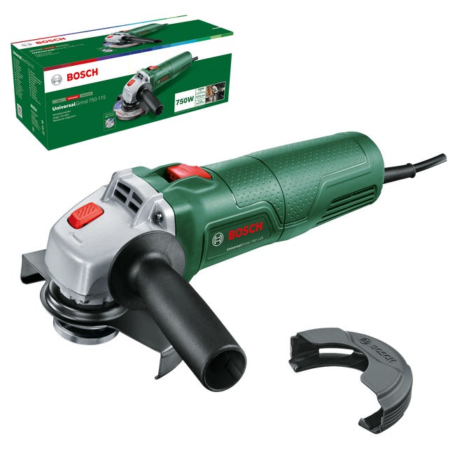 Szlifierka kątowa przewodowa 125 mm 750W UniversalGrind Bosch
