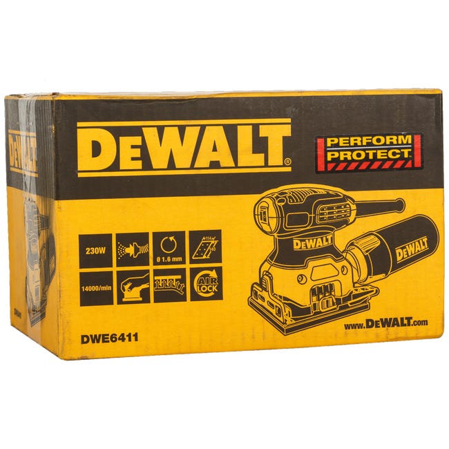 Szlifierka oscylacyjna 230W DWE6411-QS DeWalt