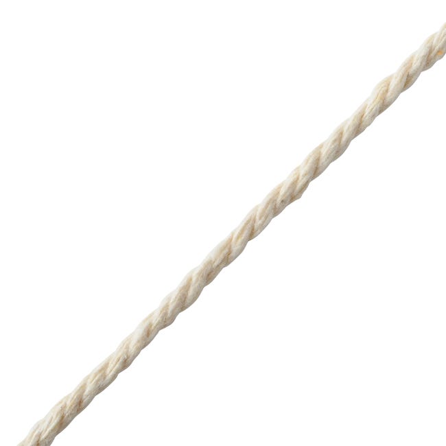 Sznurek bawełniany 2.3 kg 2.5 mm x 30 m skręcany biały
