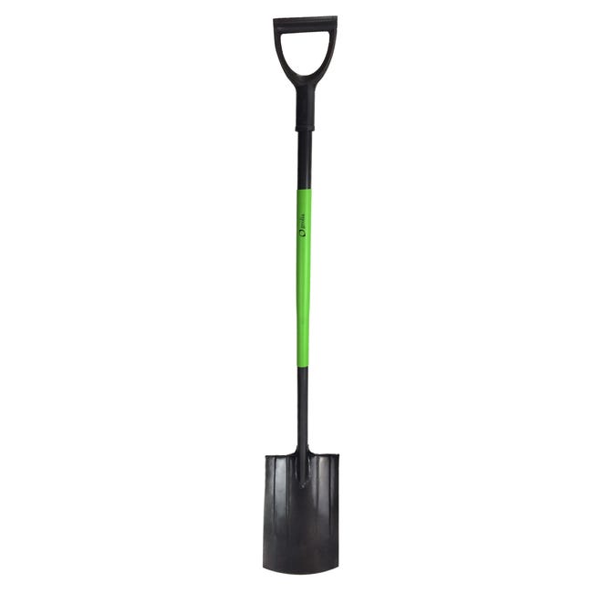 Szpadel prosty 19.5x125 cm stal borowa Geolia