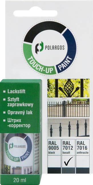 Sztyft zaprawkowy antracytowy RAL7012 20ml Polargos