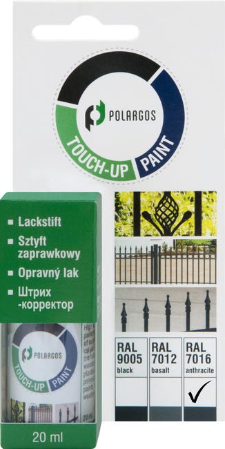 Sztyft zaprawkowy antracytowy RAL7016 20ml Polargos