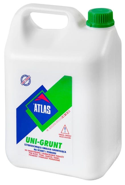 Szybkoschnąca emulsja gruntująca Uni-Grunt 5 litrów Atlas