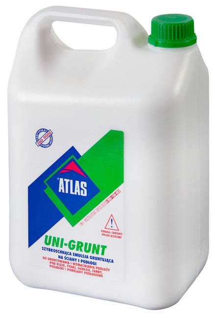 Szybkoschnąca emulsja gruntująca Uni-Grunt 5 litrów Atlas