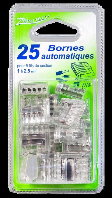 Szybkozłączka 5 x 2.5 mm 220183 20 szt. AKS ZIELONKA
