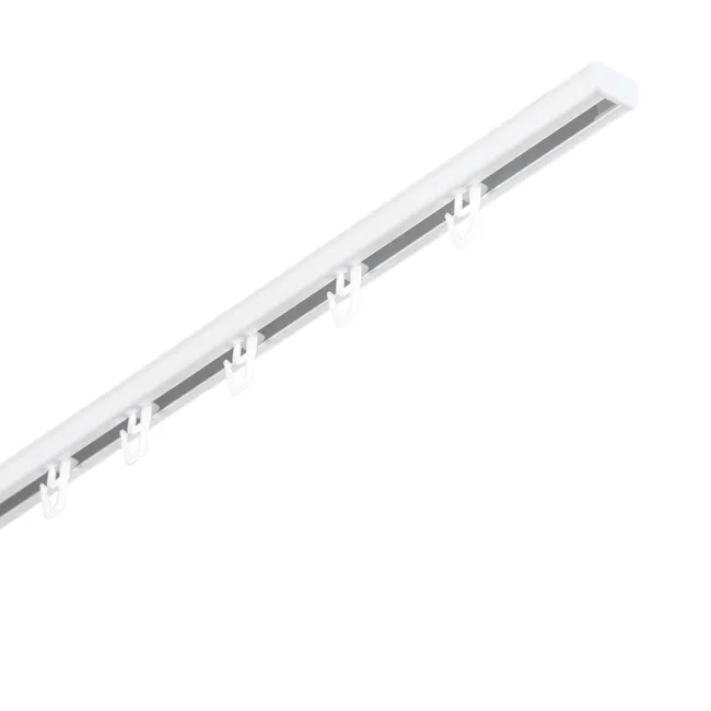 Szyna sufitowa 1-torowa 150 cm biała aluminiowa z akcesoriami Inspire