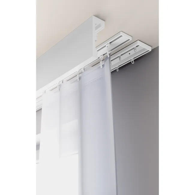 Szyna sufitowa 2-torowa 150 cm biała aluminiowa Inspire