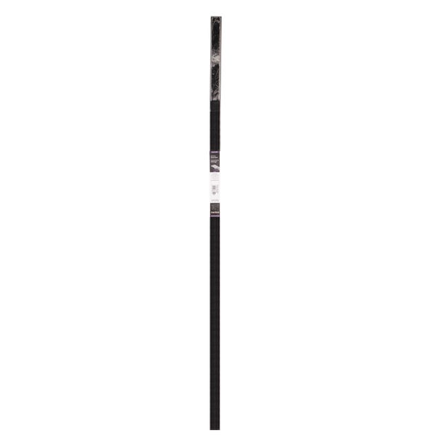 Szyna sufitowa 2-torowa Slim 160 cm czarna aluminiowa Mardom