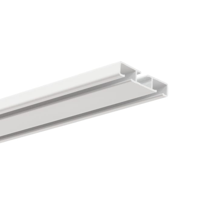 Szyna sufitowa uniwersalna 1 i 2-torowa 200 cm biała aluminiowa Inspire