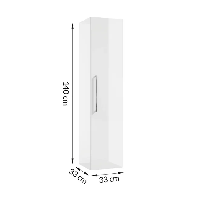 Słupek Intenso Biały 33 x 140 Sensea