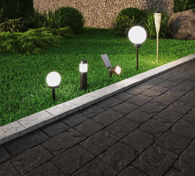 Słupek solarny Beacon RGB 39 cm Inspire
