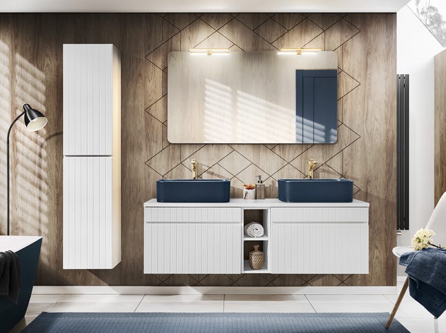 Słupek łazienkowy Iconic White 35 x 160 Comad