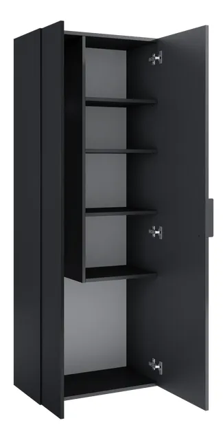 Słupek łazienkowy Katalonia Black Mat 60 x 160 Sensea