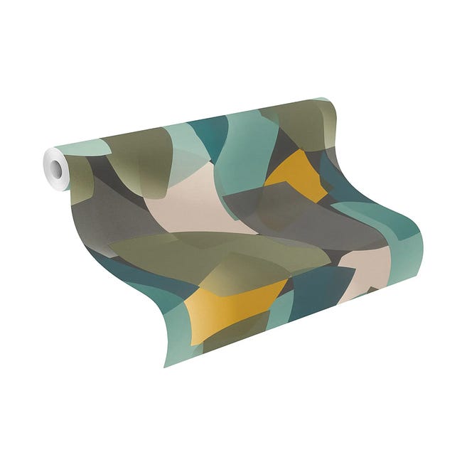 Tapeta 3D 430028 niebieska winylowa na flizelinie