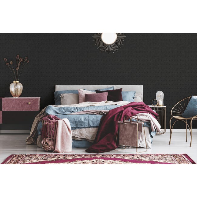 Tapeta Cuba 380291 czarna winylowa na flizelinie