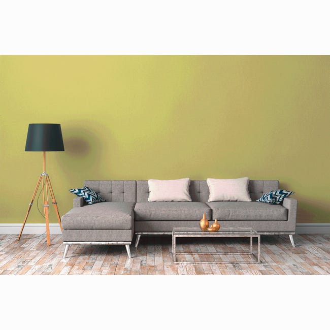 Tapeta Floral Impression 377488 limonkowa winylowa na flizelinie