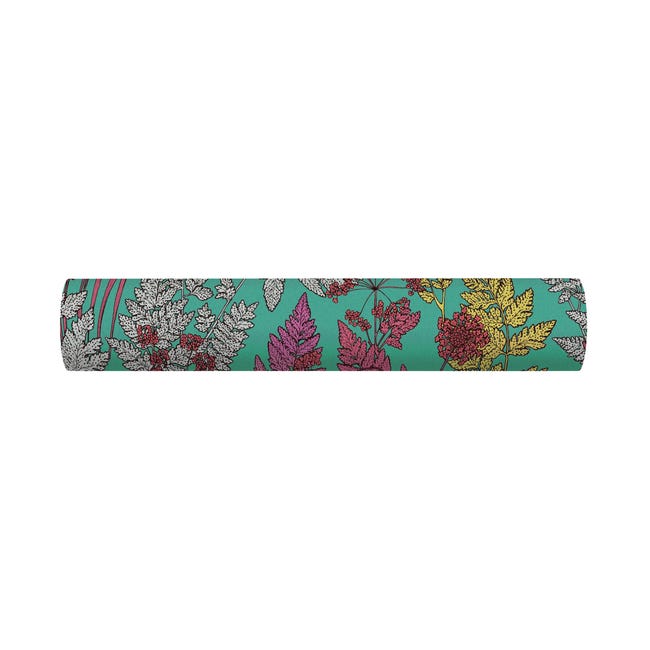 Tapeta Floral Impression 377516 zielona winylowa na flizelinie