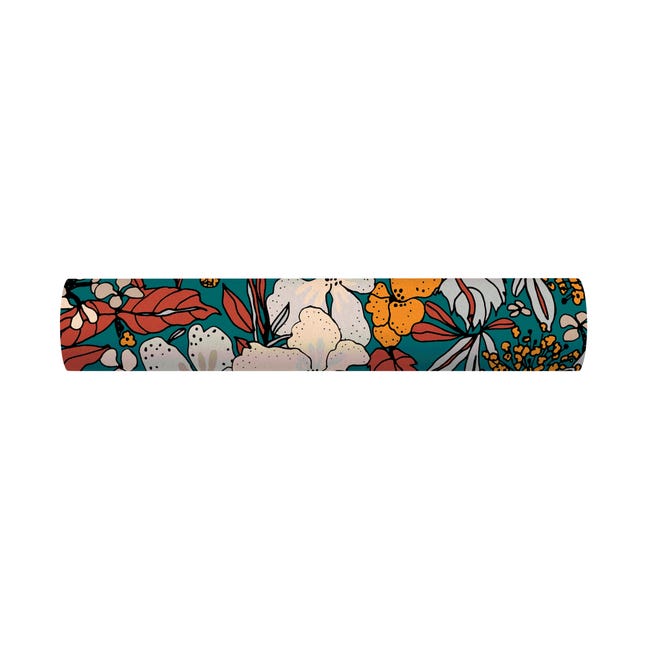 Tapeta Floral Impression 377562 zielona morska winylowa na flizelinie