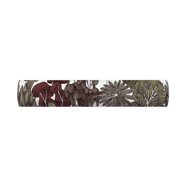Tapeta Floral Impression 377572 zielona winylowa na flizelinie