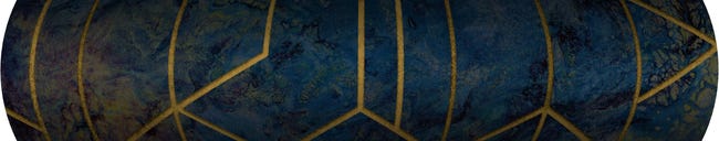 Tapeta Geo niebieska imitacja marmuru winylowa na flizelinie