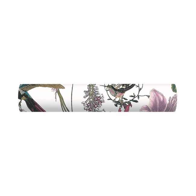 Tapeta Jungle Chic 377011 biała winylowa na flizelinie