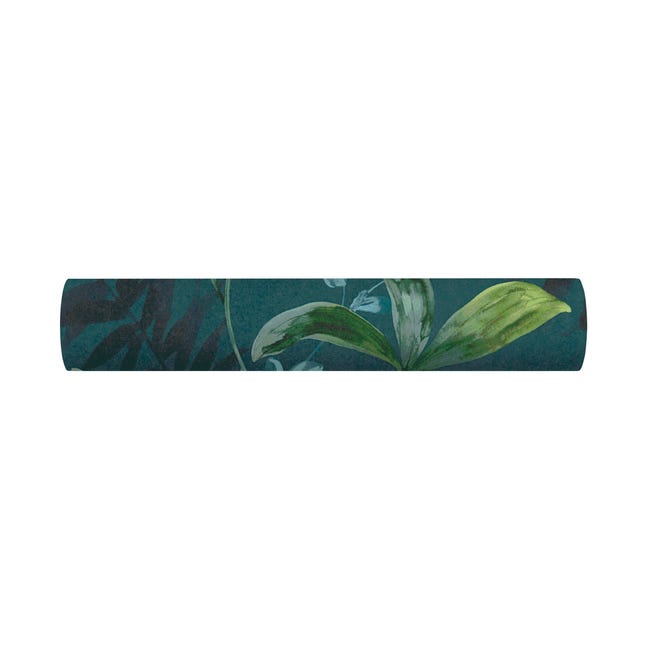 Tapeta Jungle Chic 377044 zielona morska winylowa na flizelinie