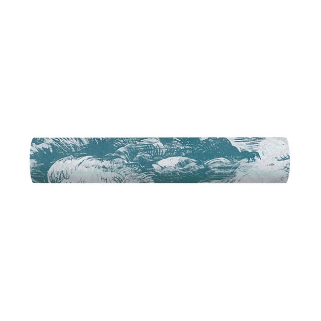 Tapeta Jungle Chic 377053 niebieska winylowa na flizelinie