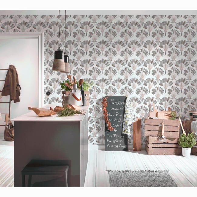 Tapeta Jungle Chic 377082 beżowa winylowa na flizelinie