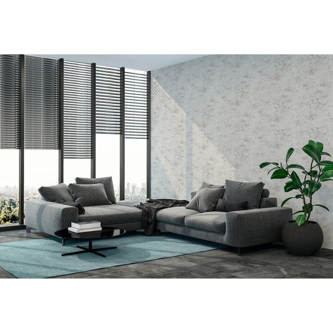 Tapeta Marble imitująca beton szara winylowa na flizelinie