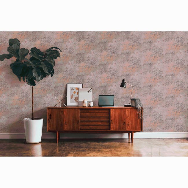 Tapeta Metropolitan 378582 czerwona winylowa na flizelinie