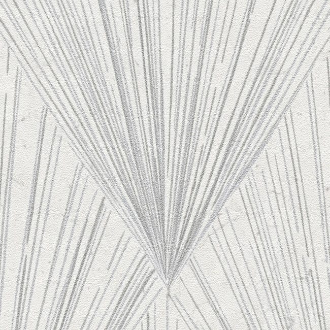 Tapeta Metropolitan 378641 srebrna winylowa na flizelinie