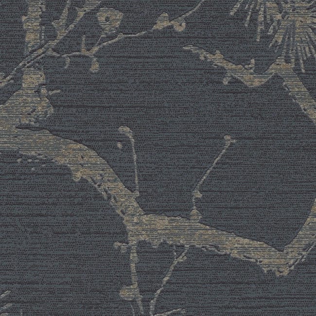 Tapeta Metropolitan 378672 czarna winylowa na flizelinie