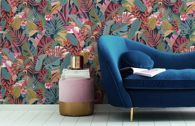 Tapeta Tropical House 687835 winylowa na flizelinie