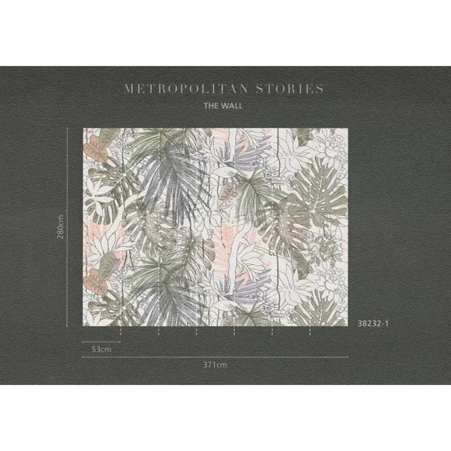 Tapeta panoramiczna Metropolitain Stories 382321 371 x 280 cm