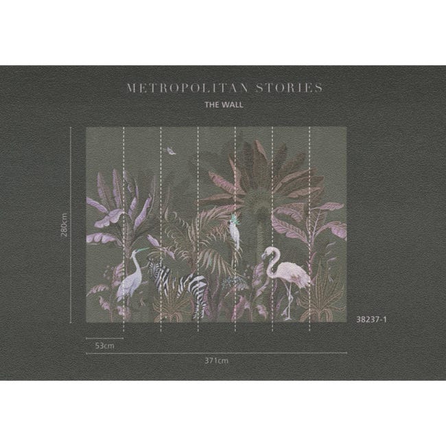 Tapeta panoramiczna Metropolitain Stories 382371 371 x 280 cm
