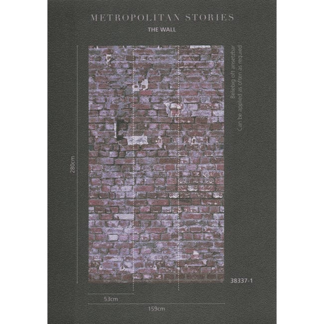 Tapeta panoramiczna Metropolitain Stories 383371 159 x 280 cm