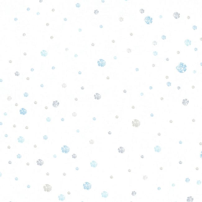 Tapeta w kropki Terrazzo biało-niebieska winylowa na flizelinie