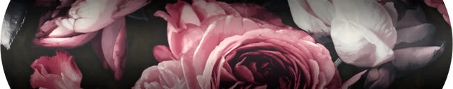 Tapeta w kwiaty Newfiori różowa winylowa na flizelinie