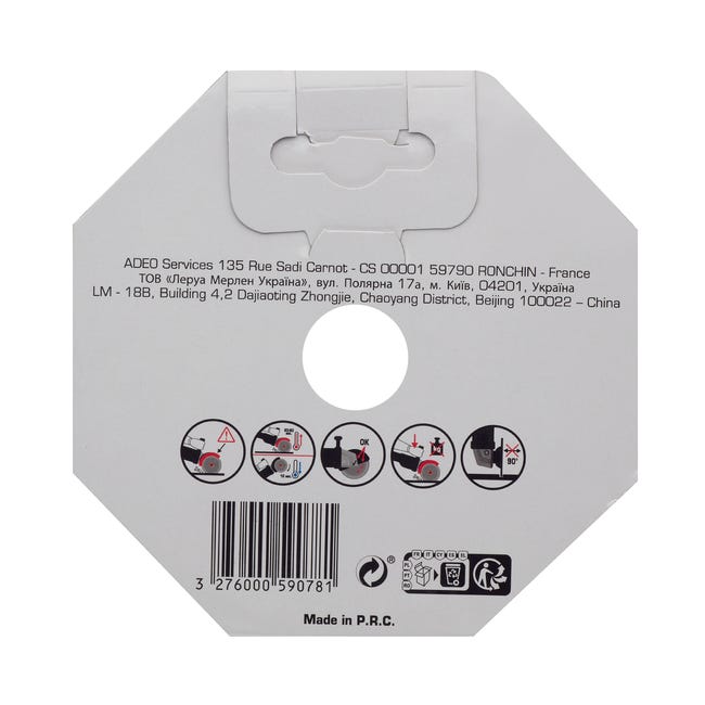 Tarcza diamentowa SEGMENTOWA DO KAMIENIA 125 x 2.3 x 22.2 mm DEXTER