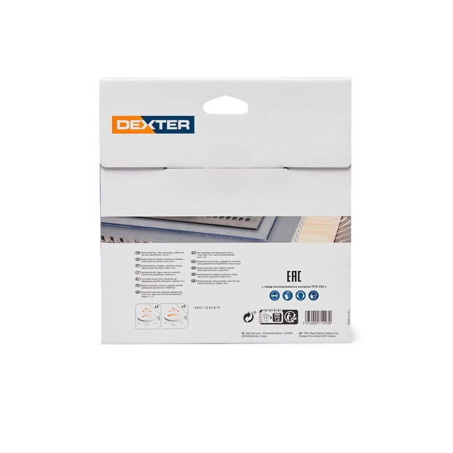 Tarcza do cięcia MULTIMATERIAL 165 x 20 mm 42T DEXTER
