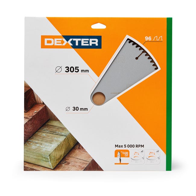 Tarcza do cięcia drewna 96T 305 x 30 mm DEXTER