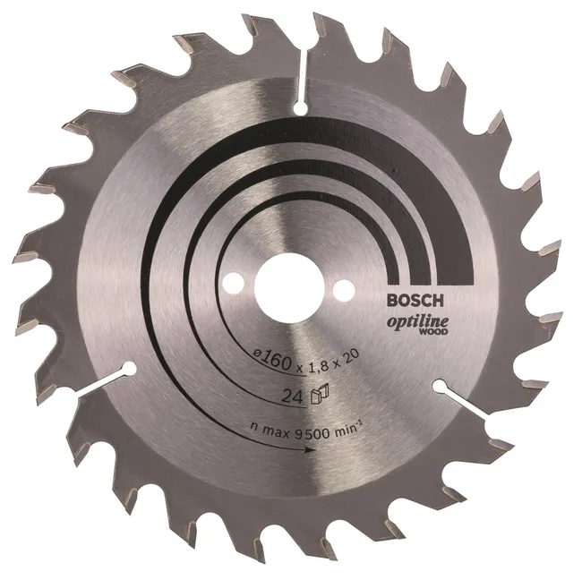 Tarcza do cięcia drewna Optiline Wood śr.160 mm 24T BOSCH
