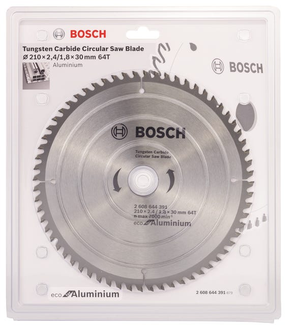 Tarcza do pilarki Eco for Aluminium śr. 210.0 mm 64T BOSCH