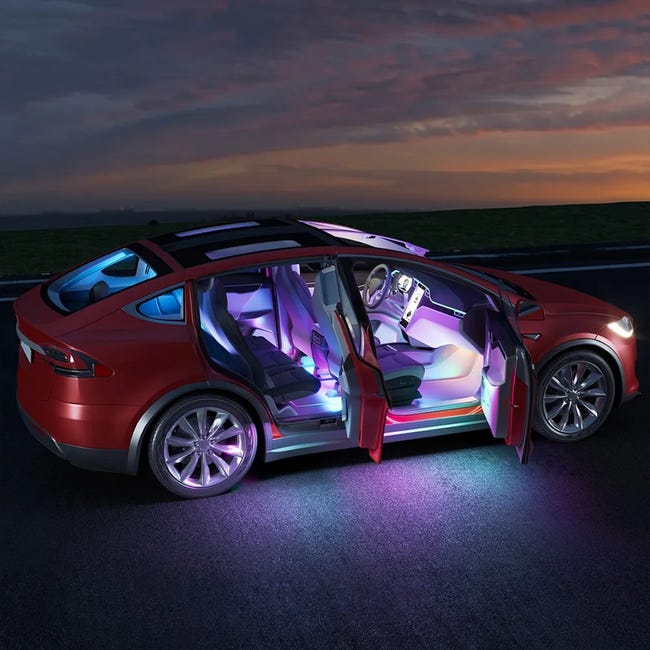Taśma LED 4 szt. samochodowa RGB Govee
