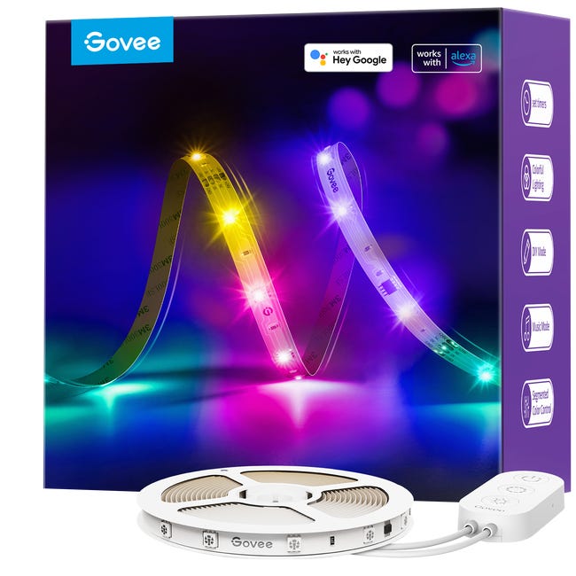 Taśma LED Basic RGBIC zestaw Smart 5 m Govee