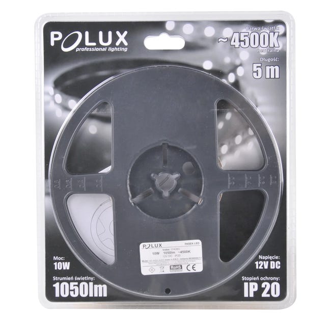 Taśma LED IP20 1050 lm 5 m barwa neutralna POLUX