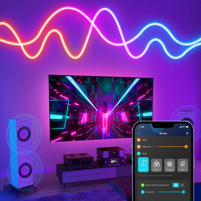 Taśma LED Neon Smart RGB 5 m Govee