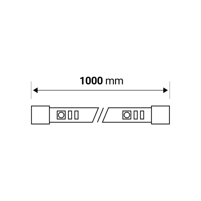 Taśma LED przedłużacz 1 m RGB IP65 Yeelight