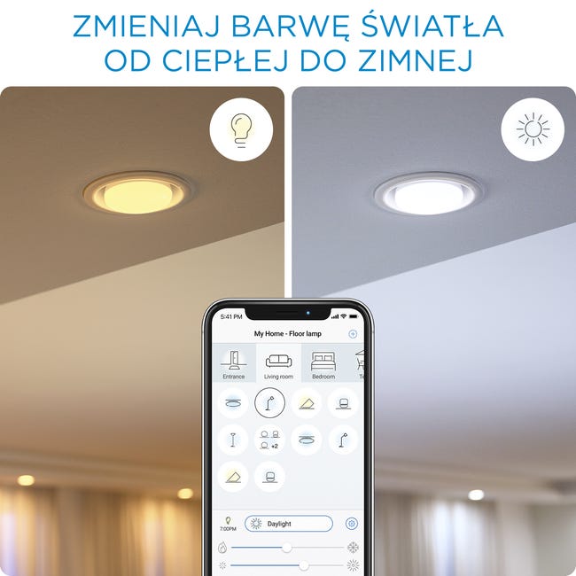 Taśma LED zestaw 2 m 1600 lm CCT DIM RGBW Wiz Smart lighting