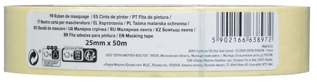 Taśma malarska 25 mm x 50 m